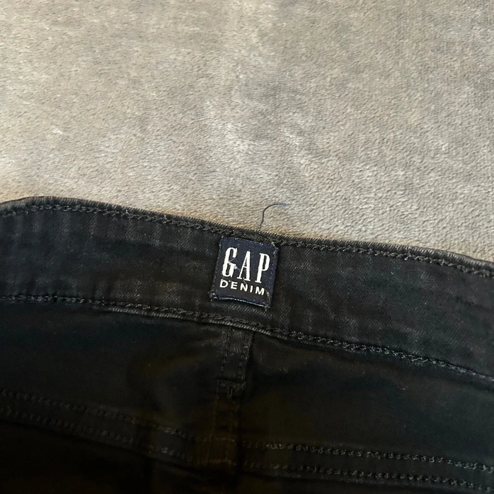 GAP Denim Black Jeans Womens Size 25 Regular‎ Slimming Stretch Casual Pants